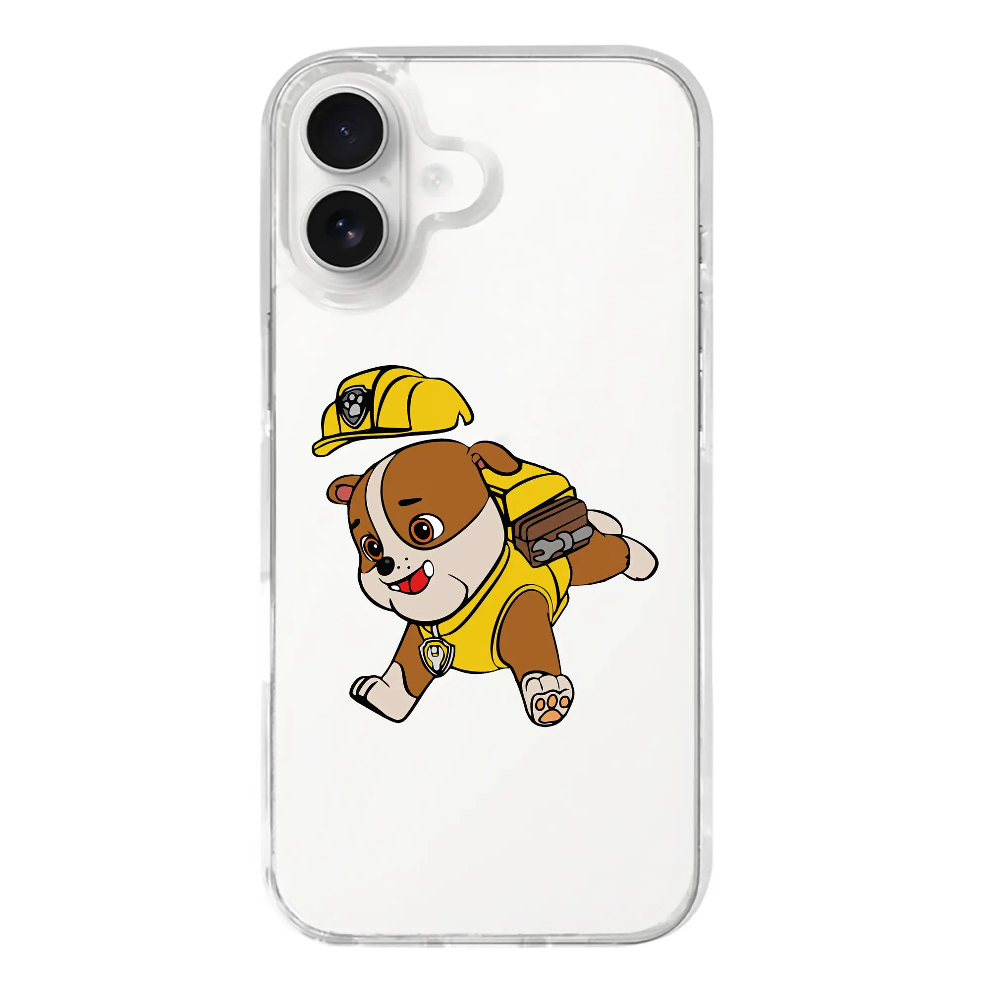 パウ・パトロール グッズ ラブル - iPhone 17シリーズ 透明スマホケース – 薄型・耐衝撃・精密フィット保護カバー